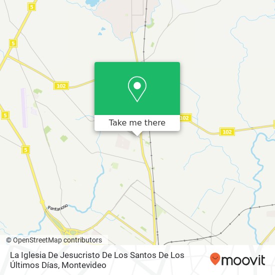 Mapa de La Iglesia De Jesucristo De Los Santos De Los Últimos Días