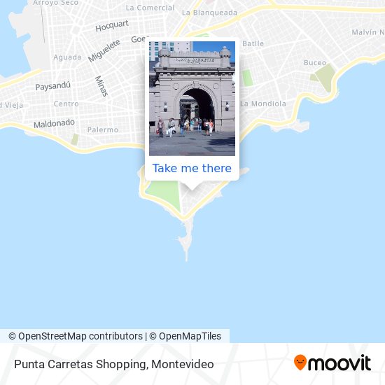 Punta Carretas Shopping map