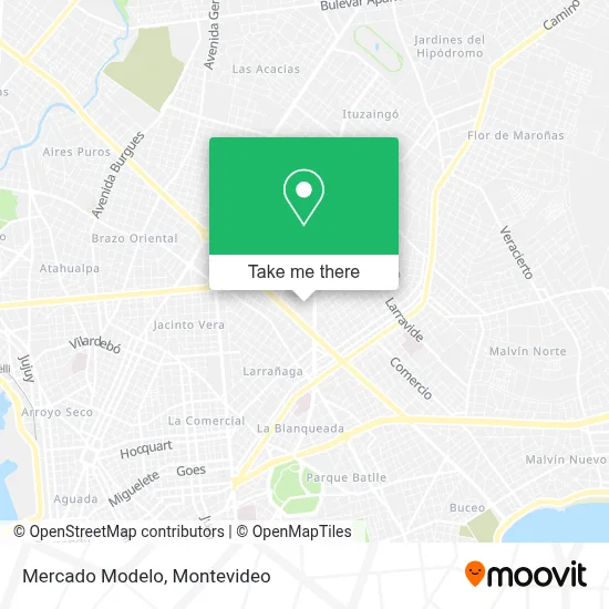 Mercado Modelo map