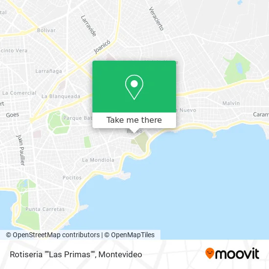 Rotiseria "Las Primas" map