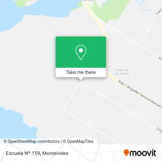 Escuela Nº 159 map