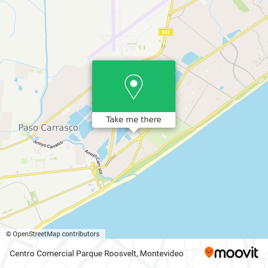 Centro Comercial Parque Roosvelt map