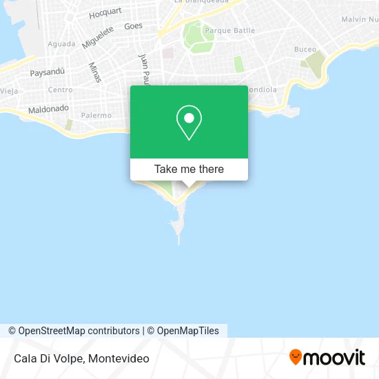Cala Di Volpe map
