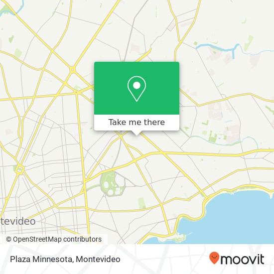Plaza Minnesota map