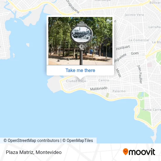 Plaza Matriz map