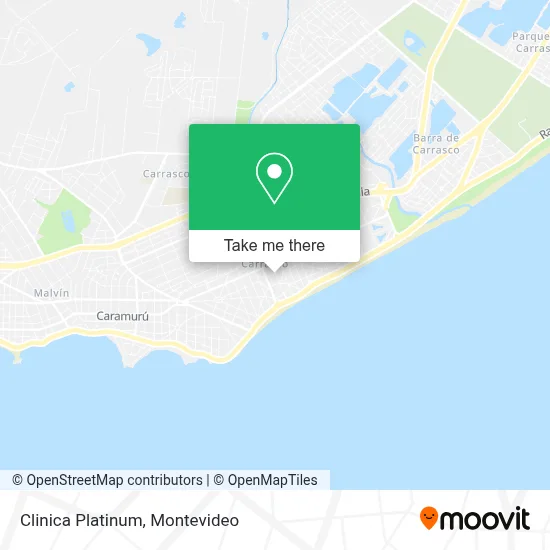 Clinica Platinum map