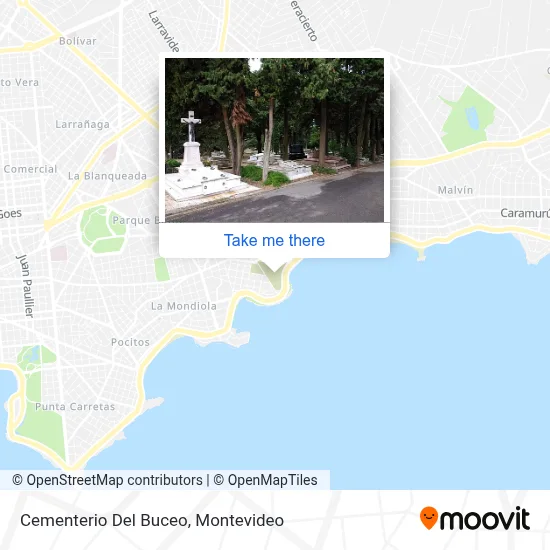 Cementerio Del Buceo map
