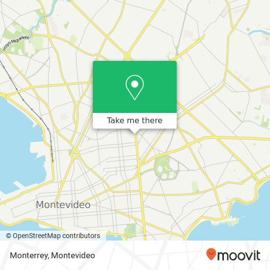 Monterrey map