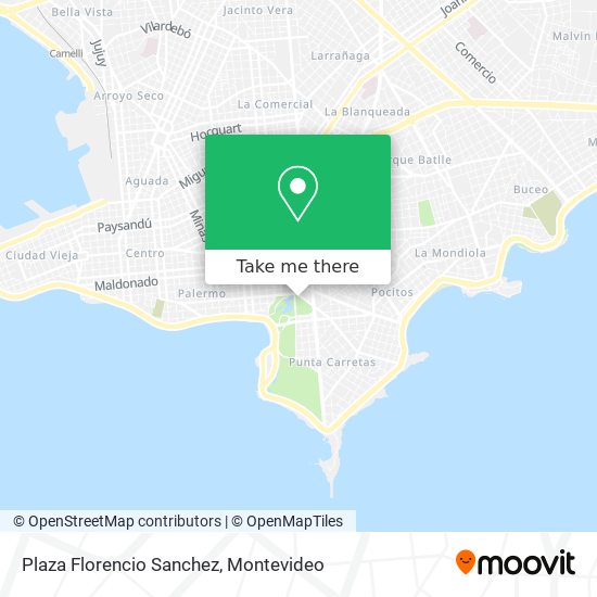 Plaza Florencio Sanchez map