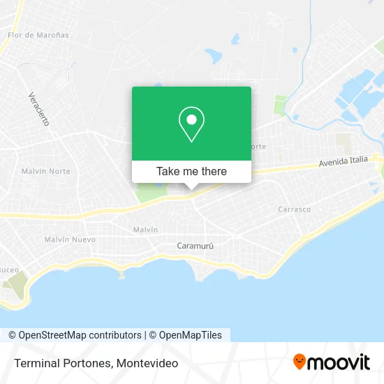 Terminal Portones map