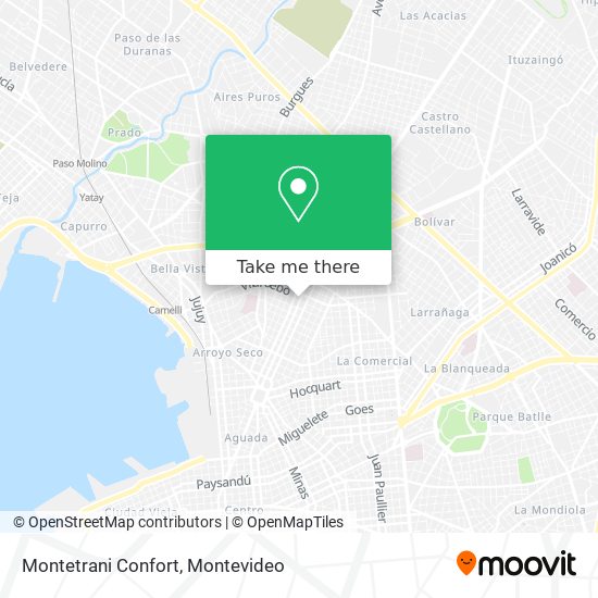 Montetrani Confort map