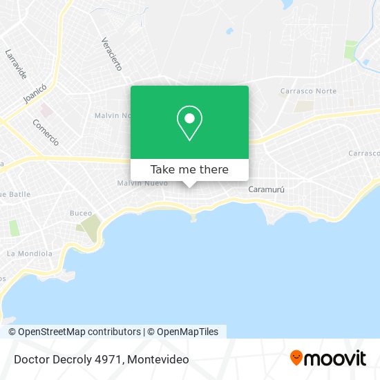 Mapa de Doctor Decroly 4971