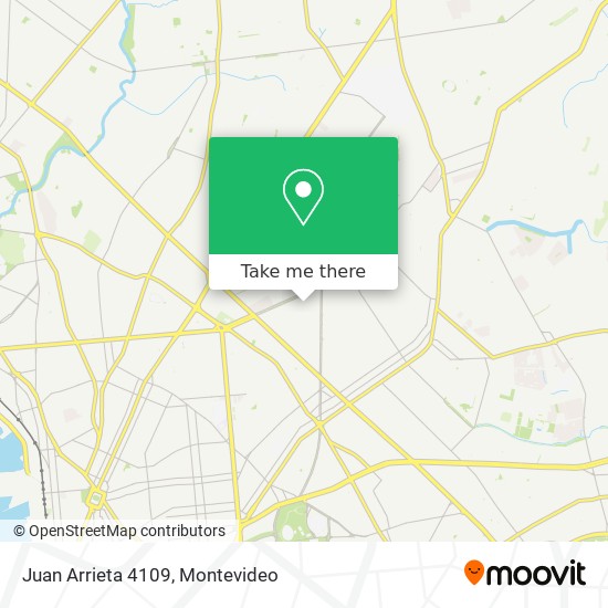 Juan Arrieta 4109 map