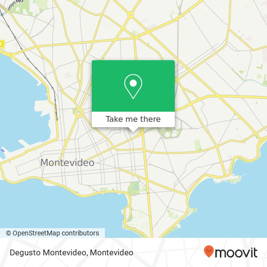 Degusto Montevideo, Colonia Tres Cruces, Montevideo, 11200 map