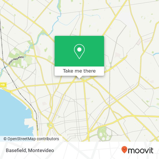 Basefield, Pompillo y Novas Mercado Modelo y Bolívar, Montevideo, 11600 map