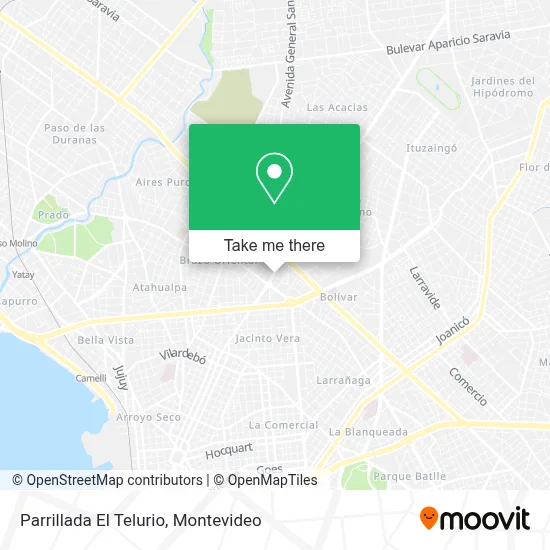 Parrillada El Telurio map