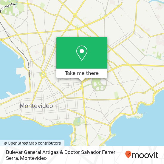 Bulevar General Artigas & Doctor Salvador Ferrer Serra map