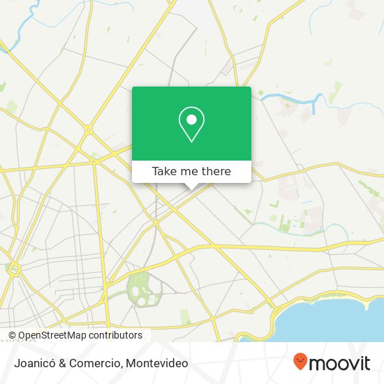Joanicó & Comercio map