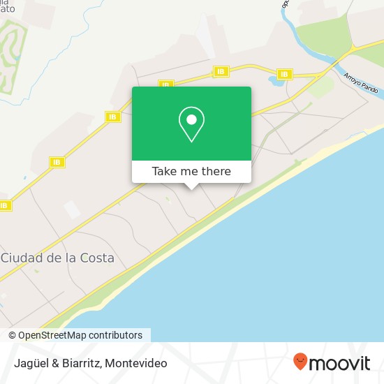 Mapa de Jagüel & Biarritz