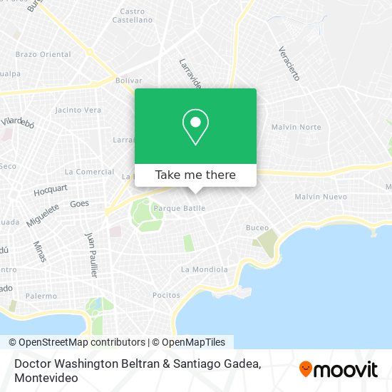 Mapa de Doctor Washington Beltran & Santiago Gadea