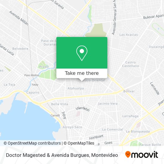 Doctor Magested & Avenida Burgues map