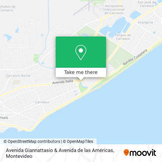 Avenida Giannattasio & Avenida de las Américas map