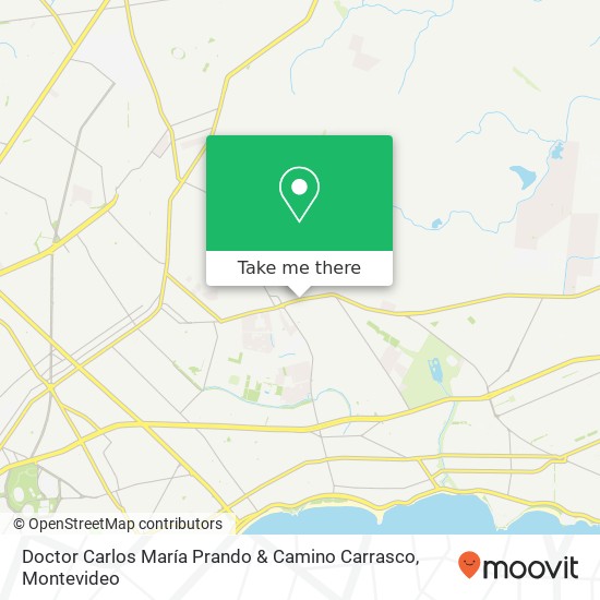 Doctor Carlos María Prando & Camino Carrasco map