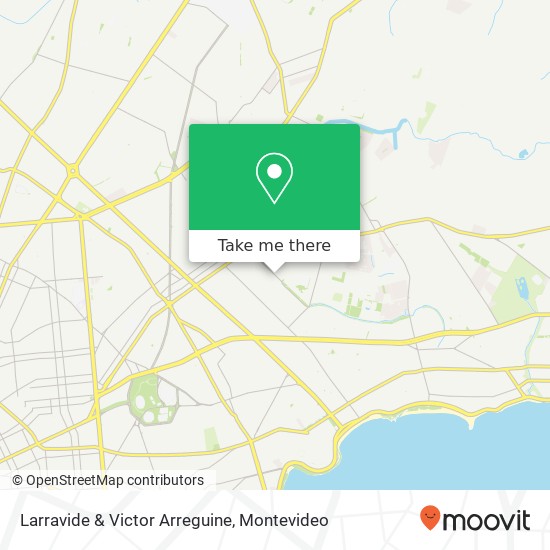 Larravide & Victor Arreguine map