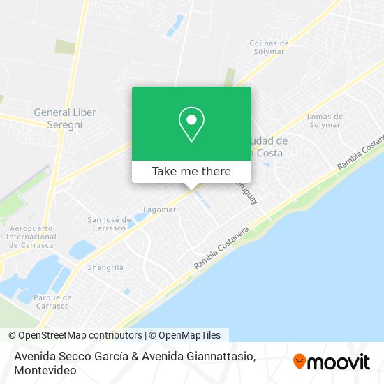 Avenida Secco García & Avenida Giannattasio map