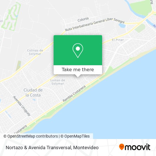 Nortazo & Avenida Transversal map