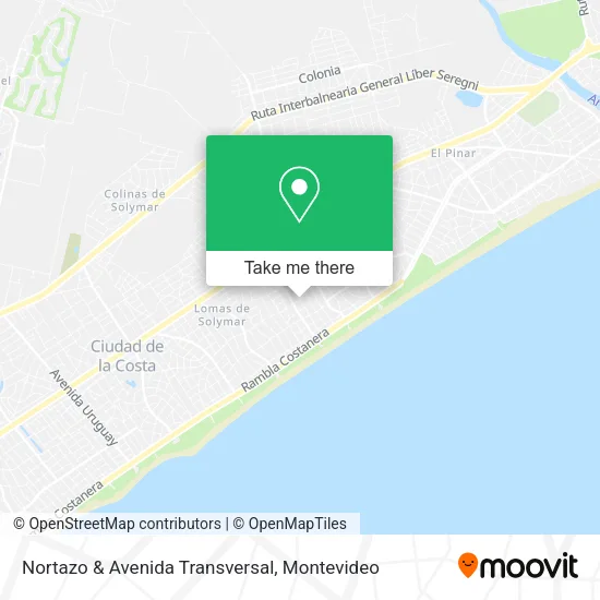 Mapa de Nortazo & Avenida Transversal