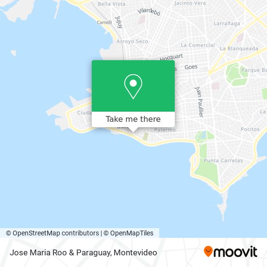 Jose Maria Roo & Paraguay map
