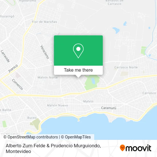 Mapa de Alberto Zum Felde & Prudencio Murguiondo