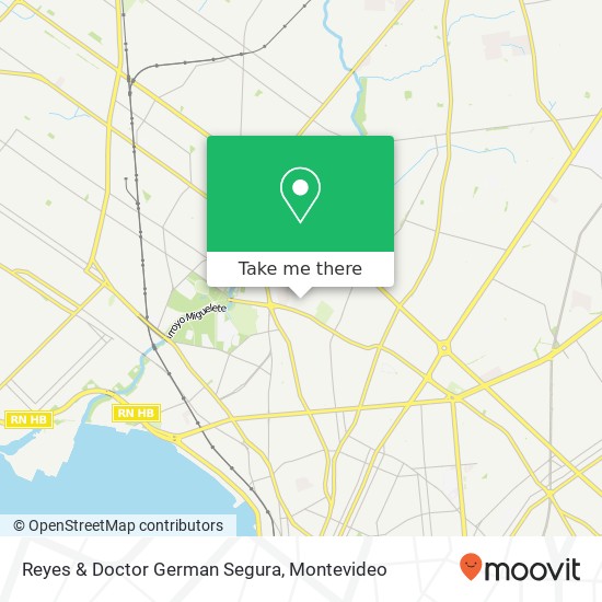 Reyes & Doctor German Segura map
