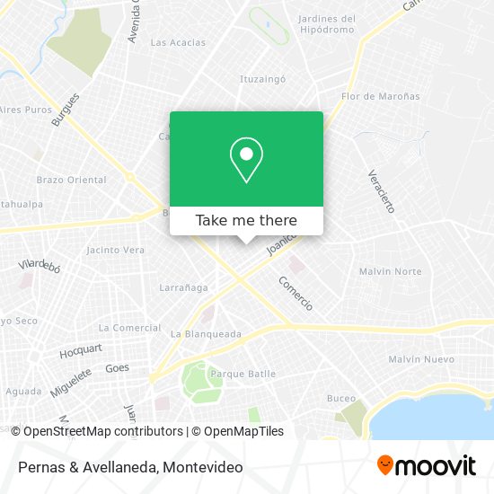 Pernas & Avellaneda map