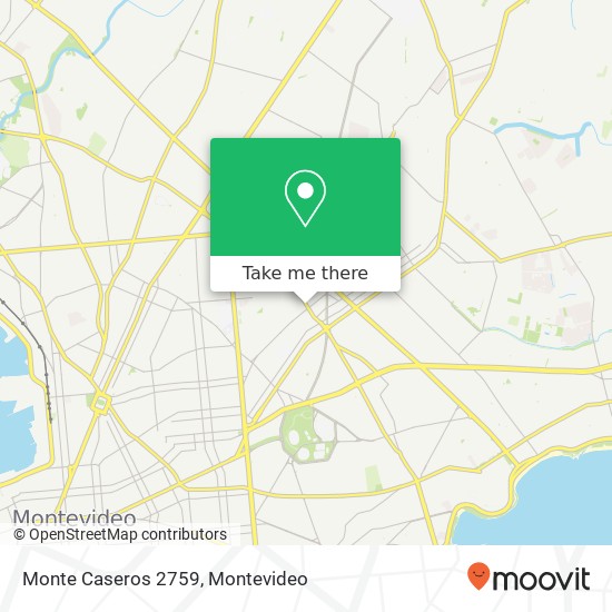 Monte Caseros 2759 map