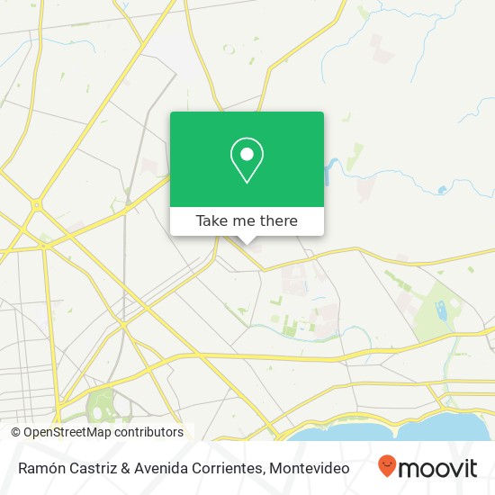 Ramón Castriz & Avenida Corrientes map