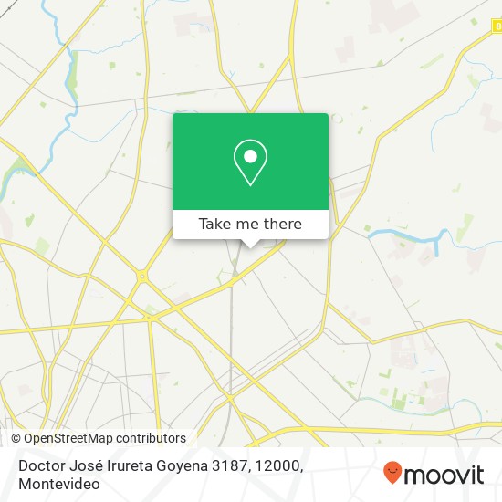 Doctor José Irureta Goyena 3187, 12000 map