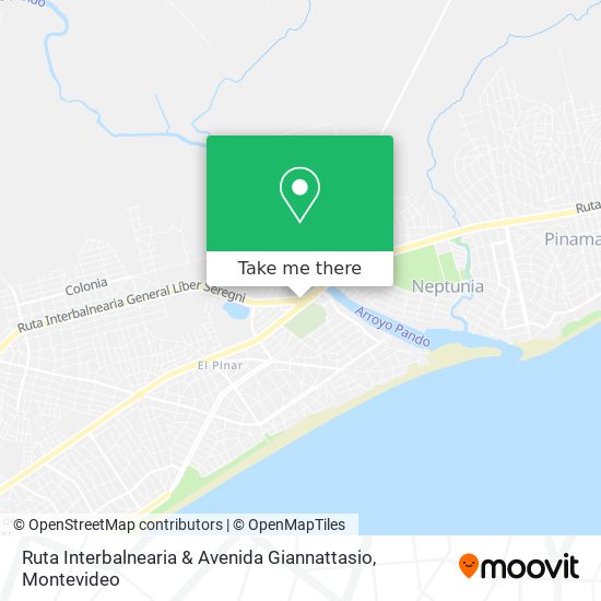 Ruta Interbalnearia & Avenida Giannattasio map
