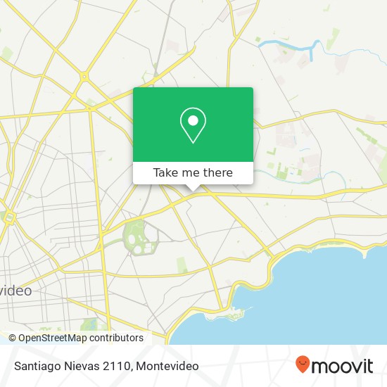 Santiago Nievas 2110 map