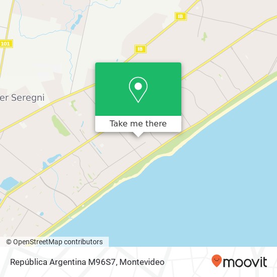 República Argentina M96S7 map