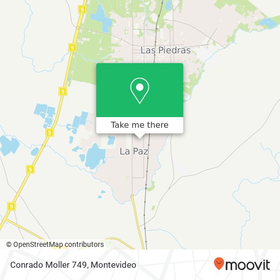 Conrado Moller 749 map