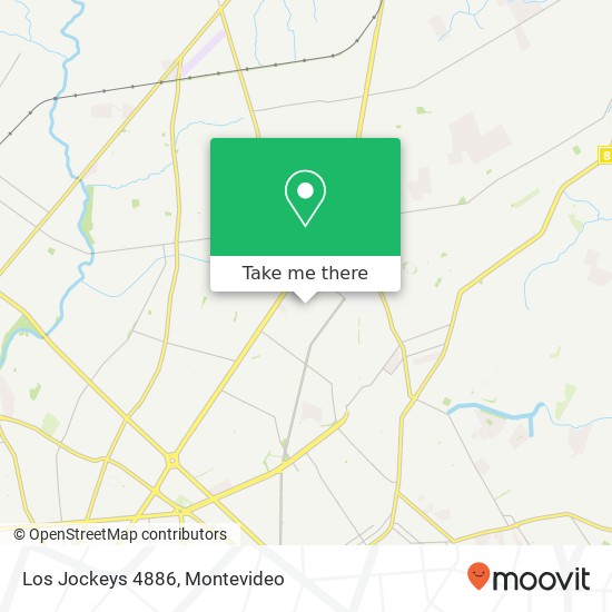 Los Jockeys 4886 map