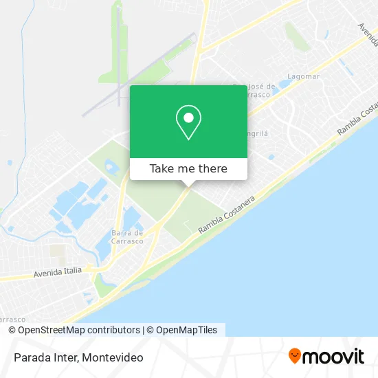 Parada Inter map