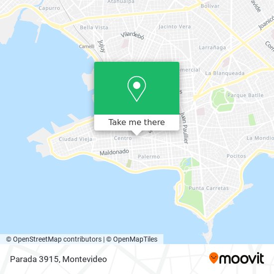 Parada 3915 map