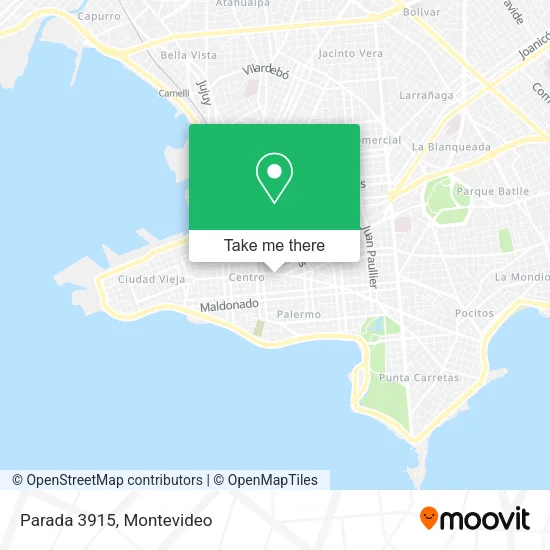 Parada 3915 map
