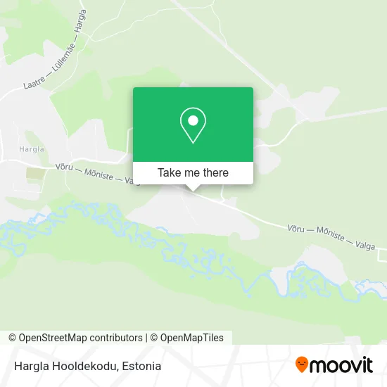 Карта Hargla Hooldekodu