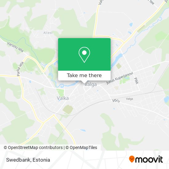 Swedbank map