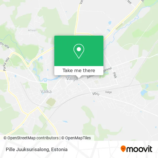 Карта Pille Juuksurisalong