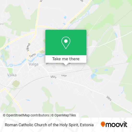 Roman Catholic Church of the Holy Spirit map